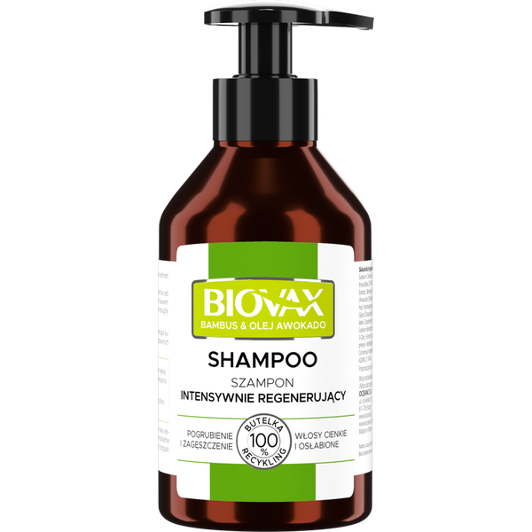 biovax bambus i olej avocado szampon